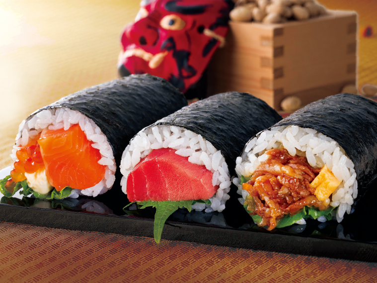 にぎりの徳兵衛至福の恵方巻食べ比べハーフセットのイメージ