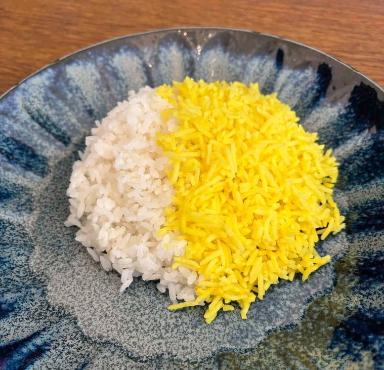 パスマティライスとカレー米