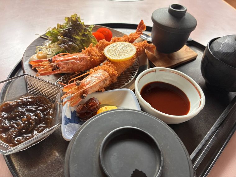 エビフライ定食