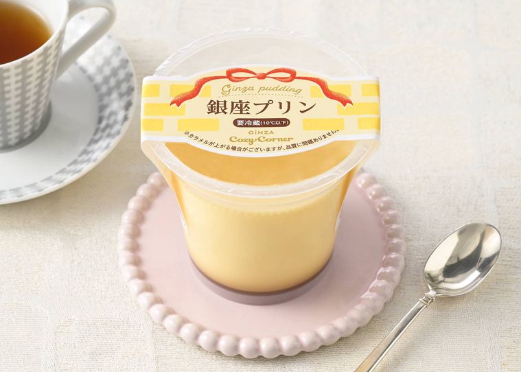 銀座プリンのプレスリリース画像