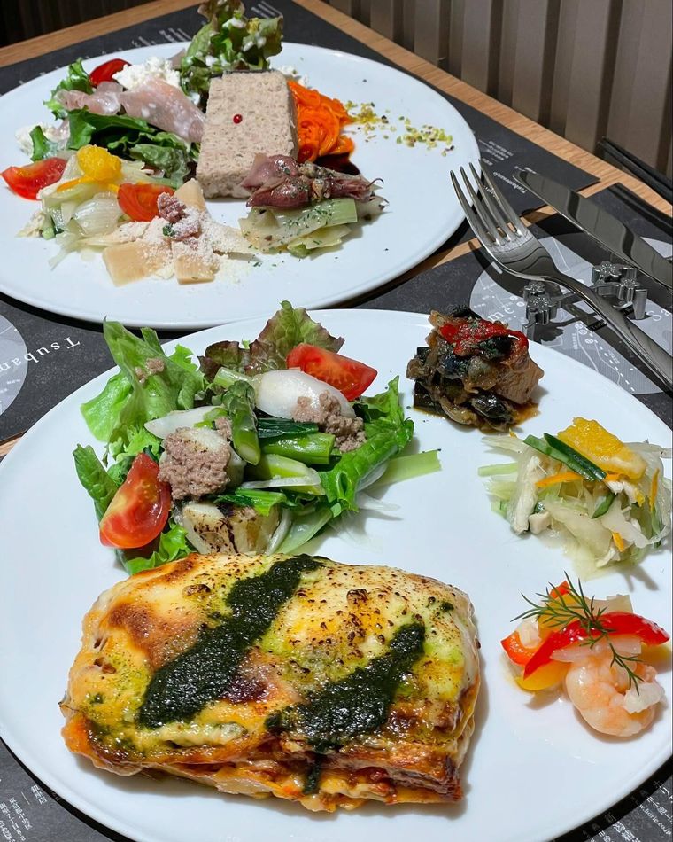 選べるBitの自家製ラザニアランチ