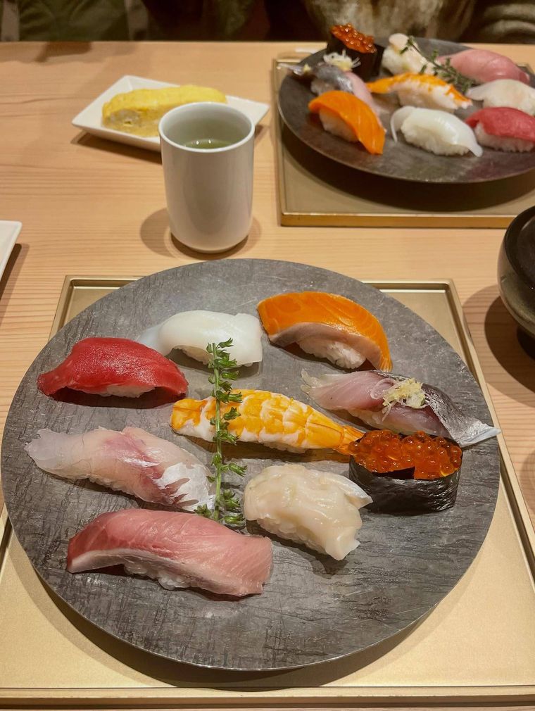 ことぶき寿司coまいもん寿司の寿司盛り合わせ