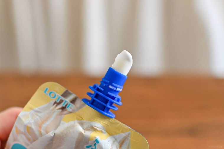 アイスのアップ