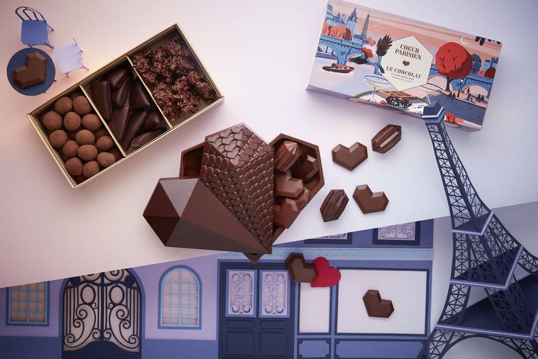 ル・ショコラ・アラン・デュカスバレンタインコレクション2026のイメージ