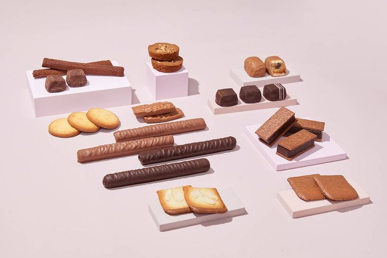 ヨックモックのバレンタインのイメージ