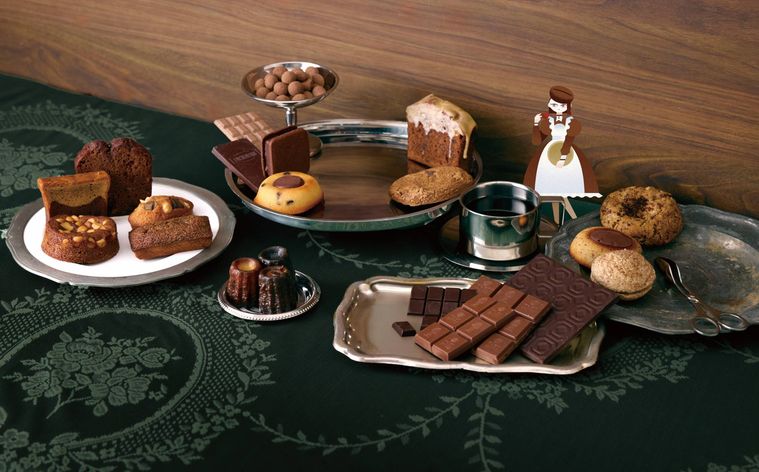 阪急うめだ本店コーヒーを使ったチョコ菓子のイメージ