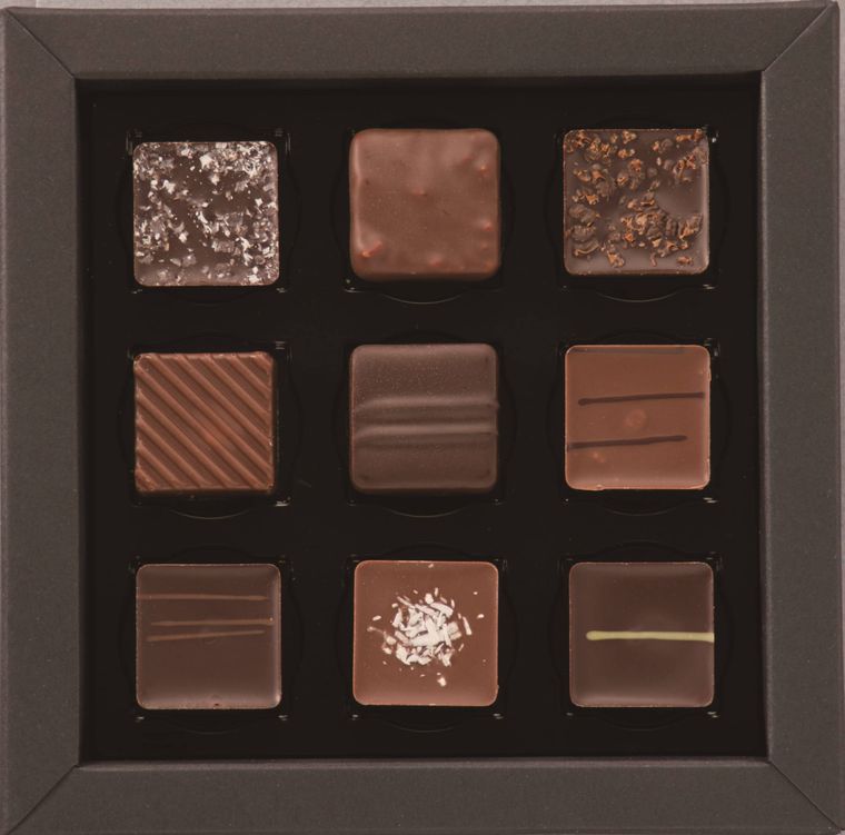 メゾン アンリコフレ プラリネ9個のイメージ