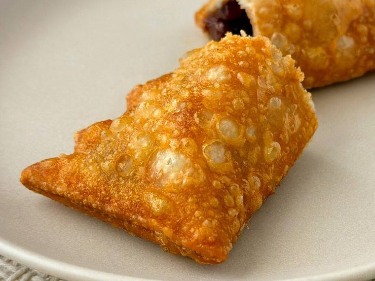 塩キャラメルアーモンドパイのパイ生地の様子