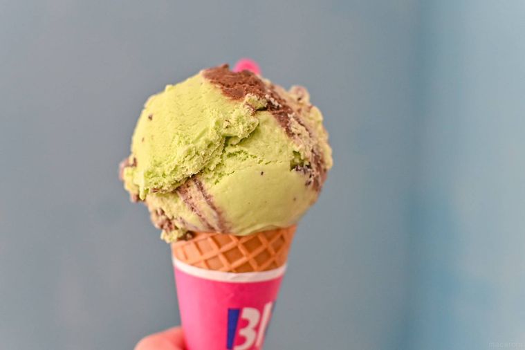 アイスのアップ