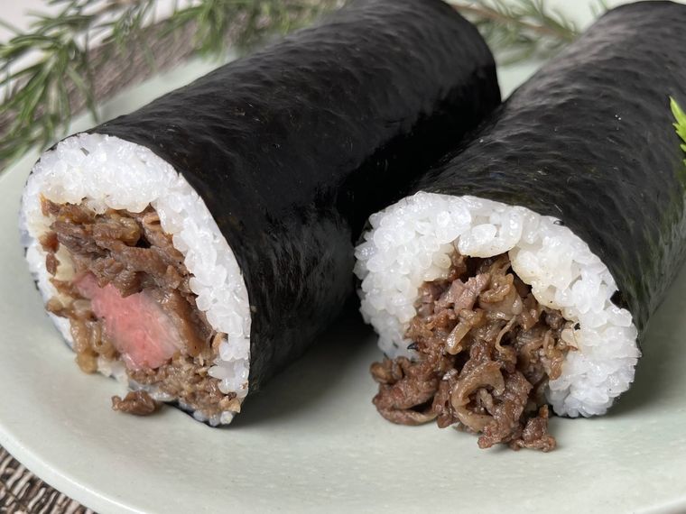 小島の恵方巻ハーフ 2点盛り