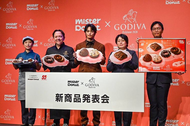 新商品発表会のようす