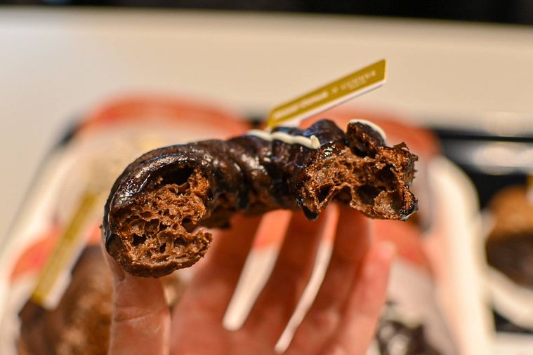 ドーナツの断面