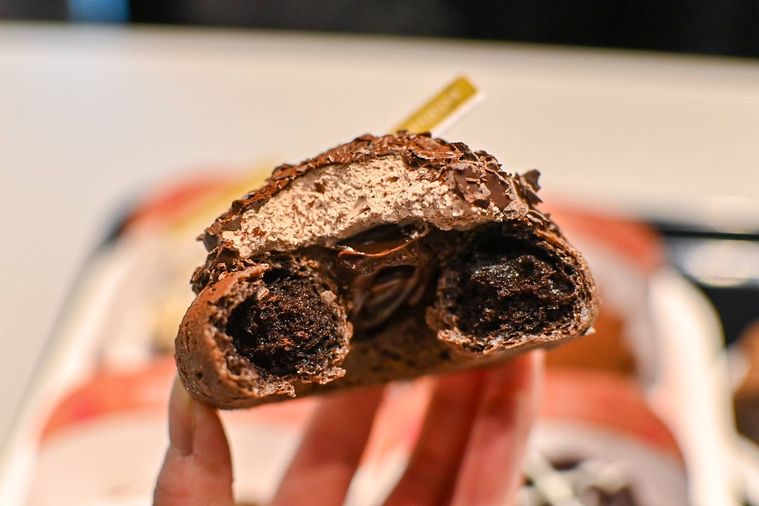 ドーナツの断面