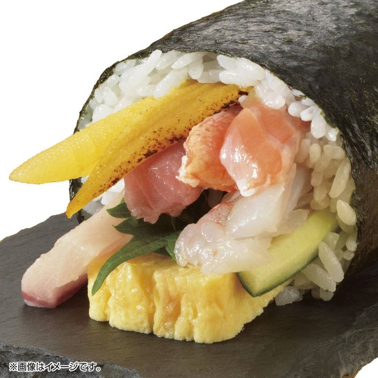 9種の贅沢至福の海鮮極太巻