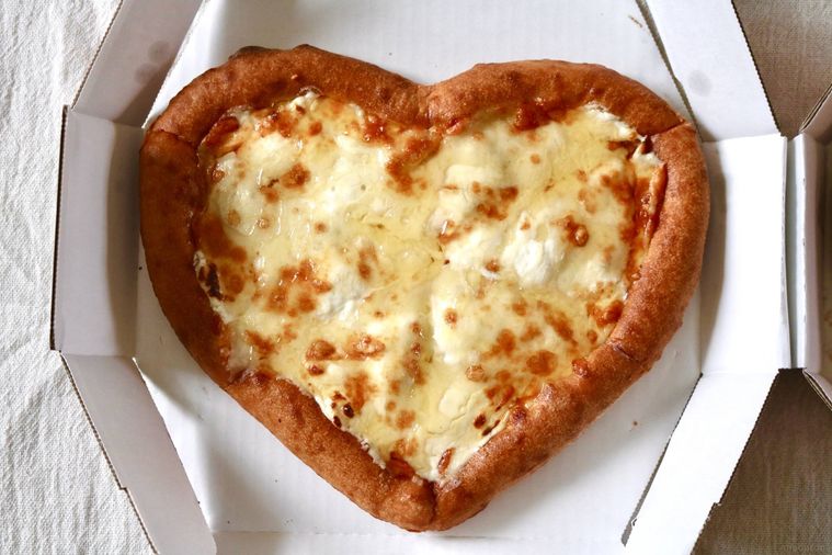 ハートのチーズハニー