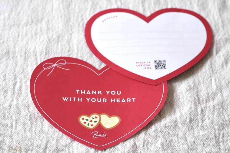 数量限定のオリジナルメッセージカード