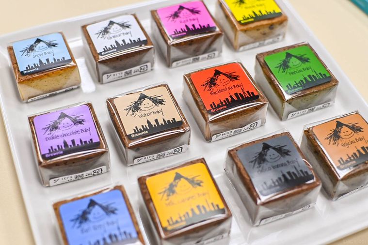 ブラウニーのパッケージ