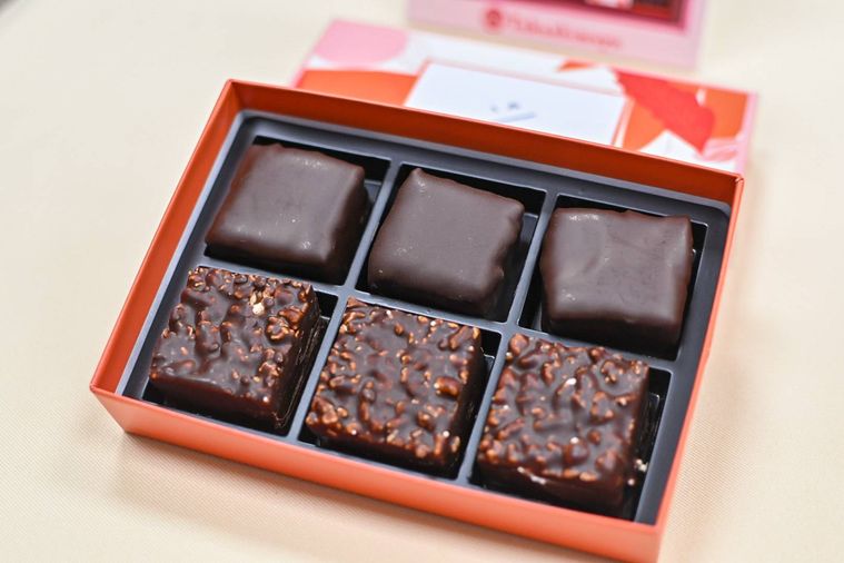 チョコレートのアップ