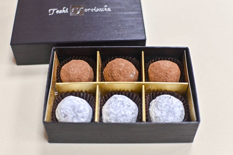 チョコレートのアップ