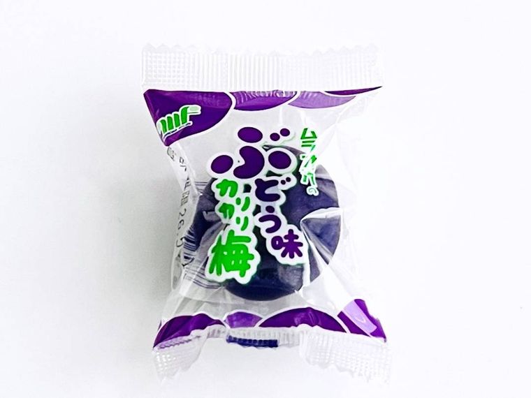 ぶどう味 カリカリ梅