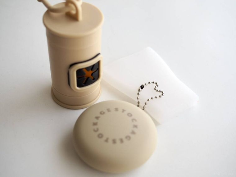 100均の携帯ゴミ入れ