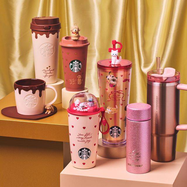 Starbucks - スタバ バレンタイン2026 ステンレスボトル タンブラー
