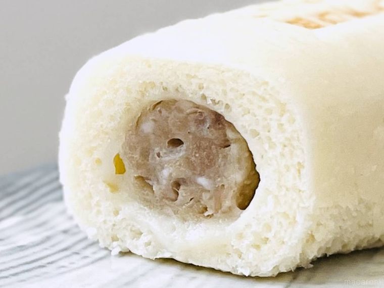 崎陽軒のシウマイ恵方まんの断面