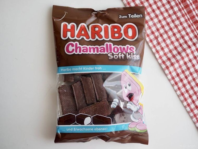 ドン・キホーテハリボーチョコマシュマロのパッケージ