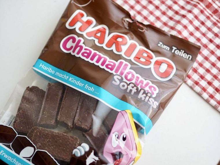 ドン・キホーテハリボーチョコマシュマロのパッケージ