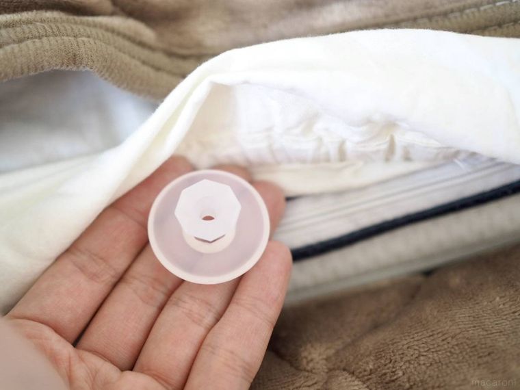 シーツと布団クリップ