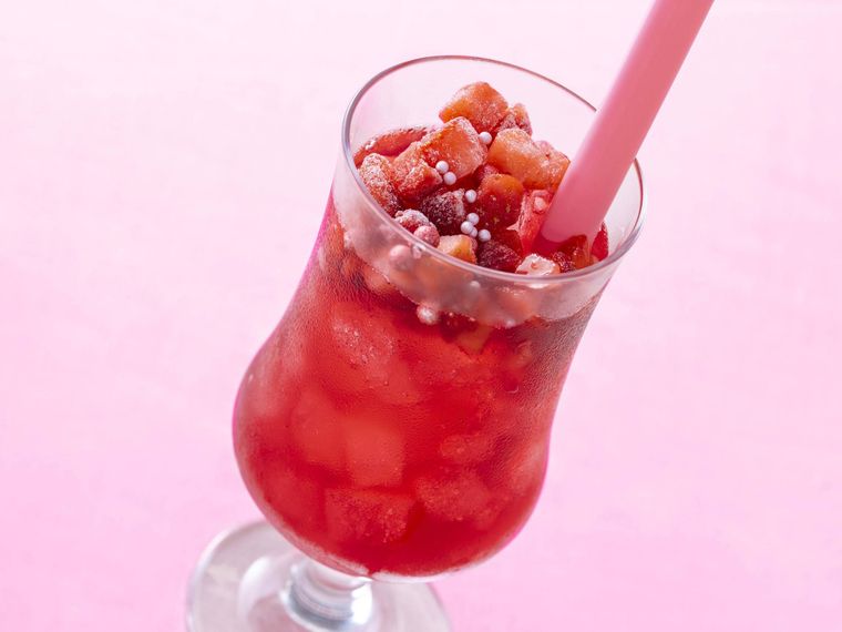 ドリンクのアップ