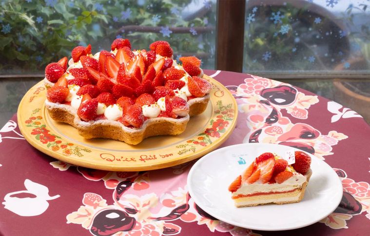 キル フェ ボン金平糖型 佐賀県産いちごさんフレジエのタルトのイメージ