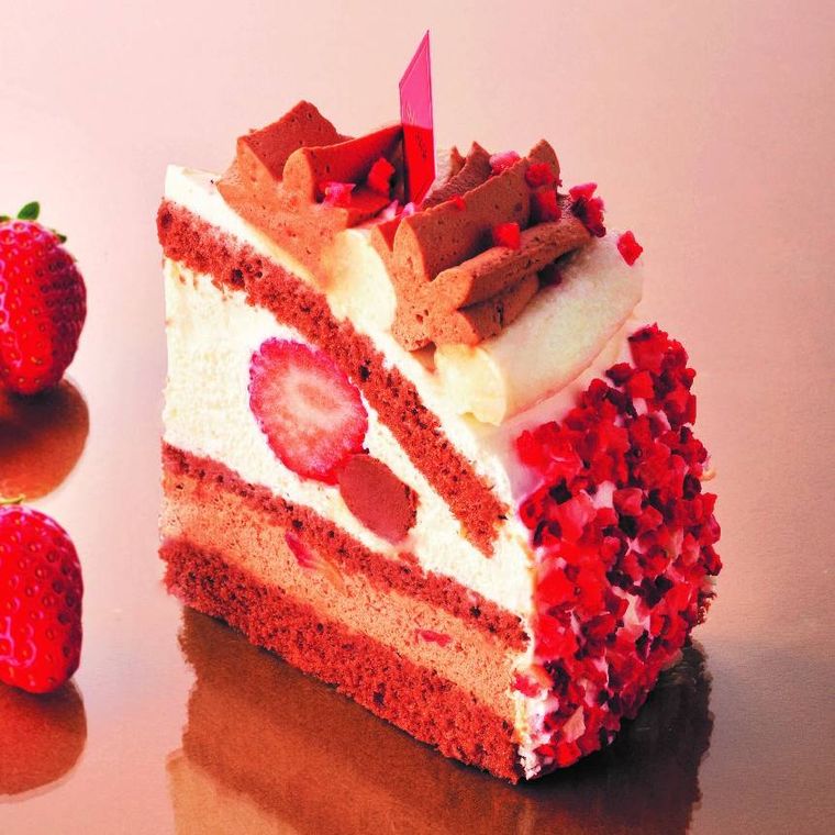 シャトレーゼ紅ほっぺ種苺のダブルショコラケーキのイメージ