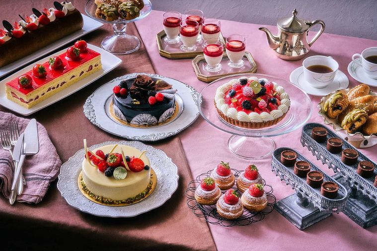 ホテルオークラ東京ベイグラン・スイーツブッフェ苺とショコラの饗宴のイメージ