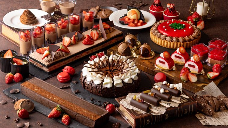 サンシャインシティプリンスホテルストロベリーショコラスイーツブッフェのイメージ