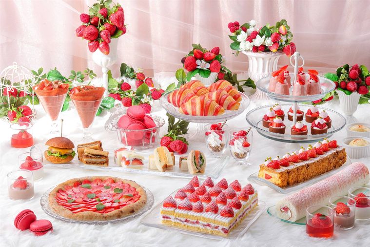 ホテルニューオータニ幕張サンドウィッチスイーツビュッフェストロベリーコレクション第一弾のイメージ