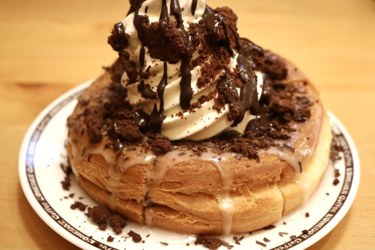 コメダ珈琲店のクラブハリエ監修 ショコラノワール