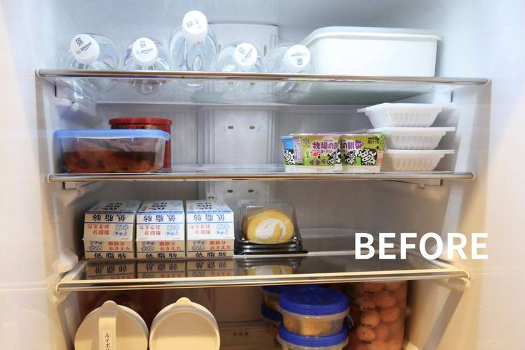 冷蔵庫中身BEFORE