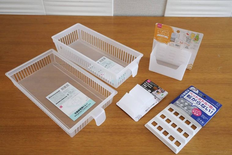 全商品を並べた様子