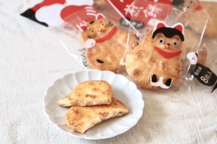 せんべいとパッケージ