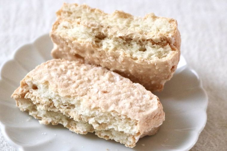 ダックワーズ メイプルの断面