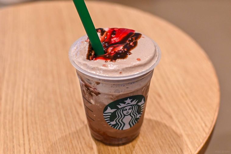 ドリンクのアップ