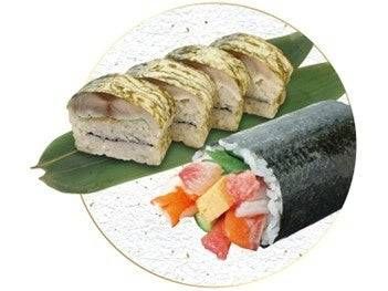 とろさば棒寿司海鮮恵方巻 ハーフハーフ