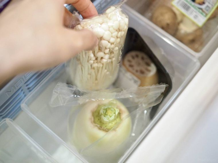 セリアのキレイベジストッカー