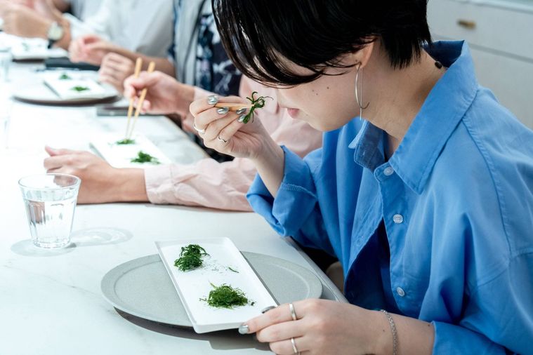 1. 海藻の可能性を探る実験の場