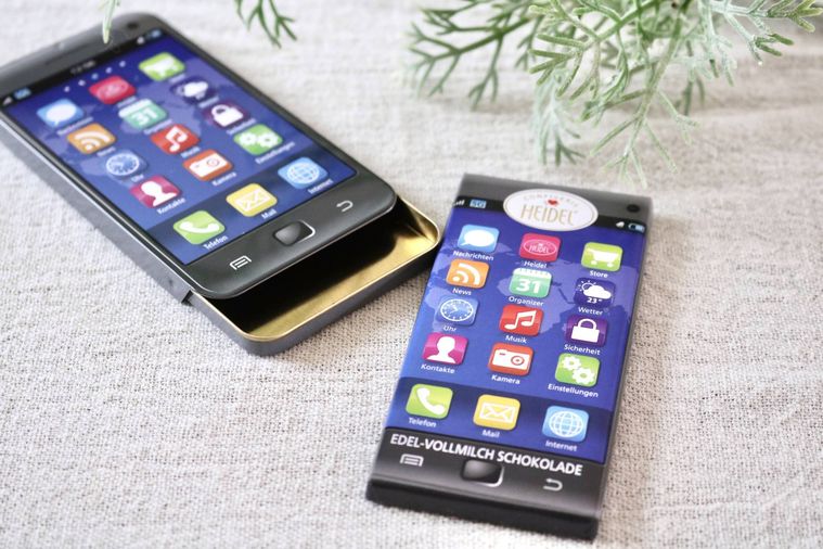 エイム スマホチョコ缶