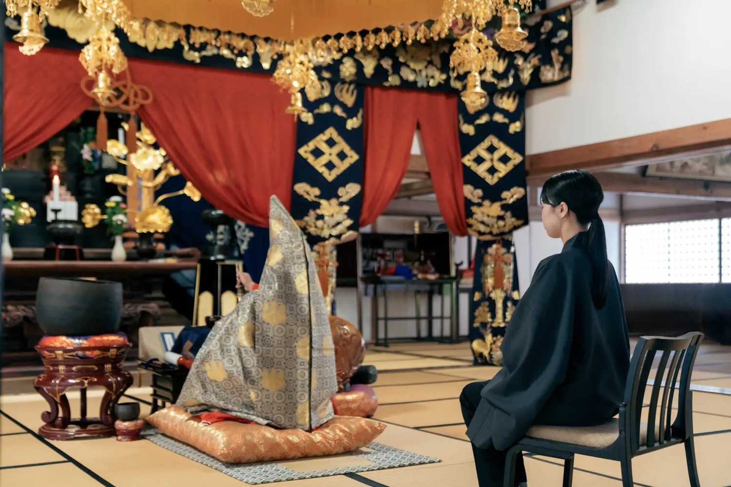 歴史ある大寧寺で、厄除けと開運を祈願