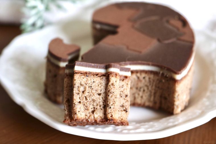 ハートブラウニーコメダブレンドの断面