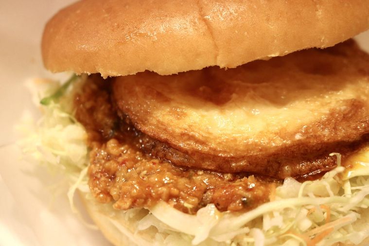 バーガーの具材