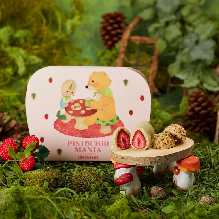 ストロベリーピスタチオクランチ10個入